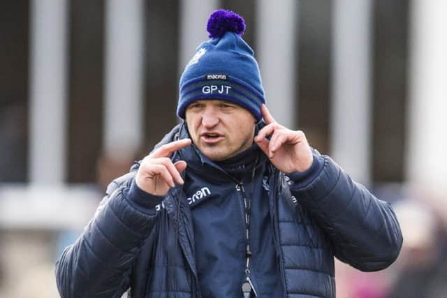 Scotland head coach Gregor Townsend. Picture: SNS