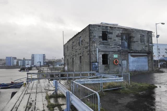 The former gunpowder warehouse Granton Harbour, originally opened in 1842, is set to be given a new lease of life. Picture: Greg Macvean