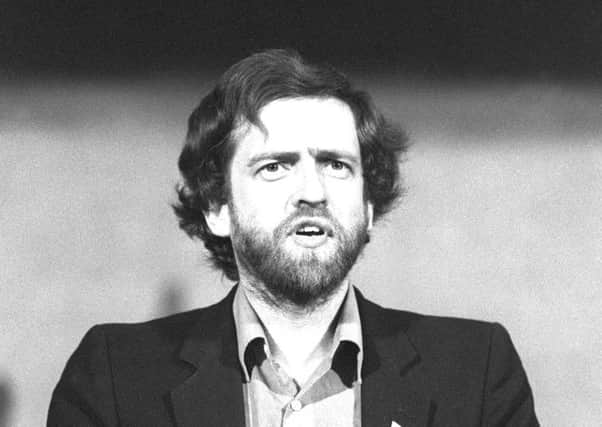 A young Jeremy Corbyn, when he was the backbench MP for Islington North in London
