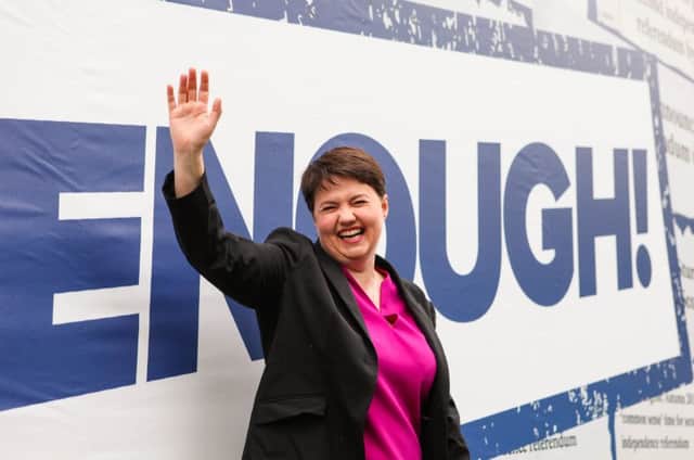 Ruth Davidson: Picture: Toby Williams
