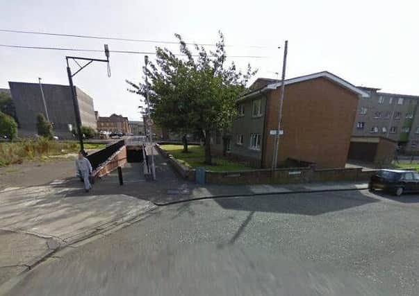 The victim was walking along Limonds Wynd with his wife around 11.10pm on Saturday when the assault took place. Picture: Google