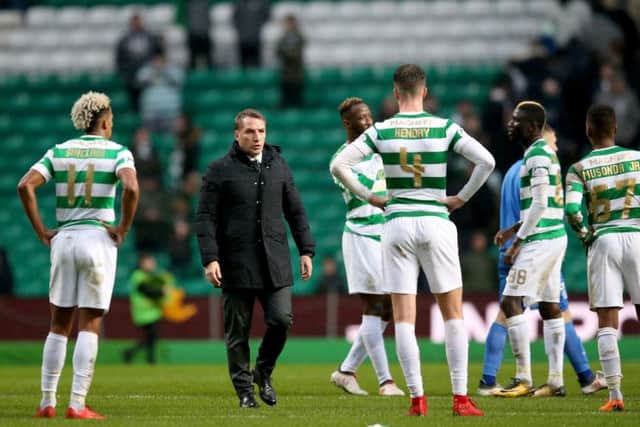 Brendan Rodgers has defended making seven changes to his starting line-up. Picture: PA
