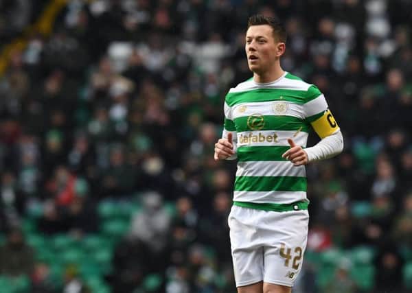 Callum McGregor captained Celtic during their 0-0 draw with St Johnstone. Picture: SNS Group