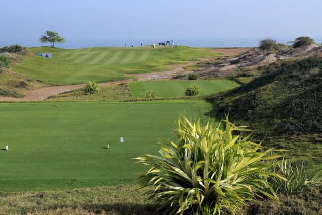 Al Mouj Golf in Muscat is in an idyllic setting. Picture: Getty.