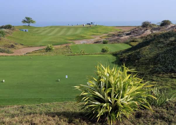 Al Mouj Golf in Muscat is in an idyllic setting. Picture: Getty.