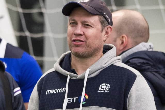 Scotland assistant coach Matt Taylor. Picture: Paul Devlin/SNS/SRU