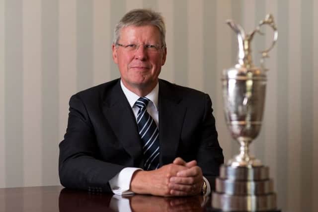 R&A chief executive Martin Slumbers. Picture: The R&A