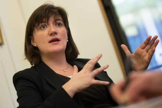 TSC chair Nicky Morgan. Picture: AFP/Getty Images