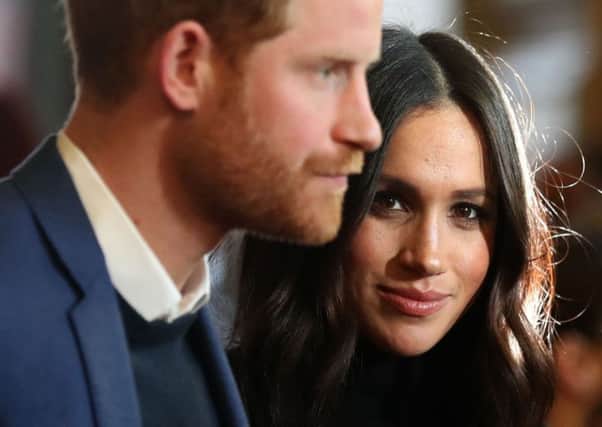 Prince Harry and Meghan Markle are set to marry in May. Picture: PA