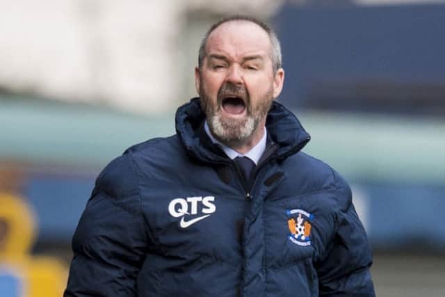 Steve Clarke has taken Kilmarnock from the bottom of the Premiership table to sixth place. Picture: SNS