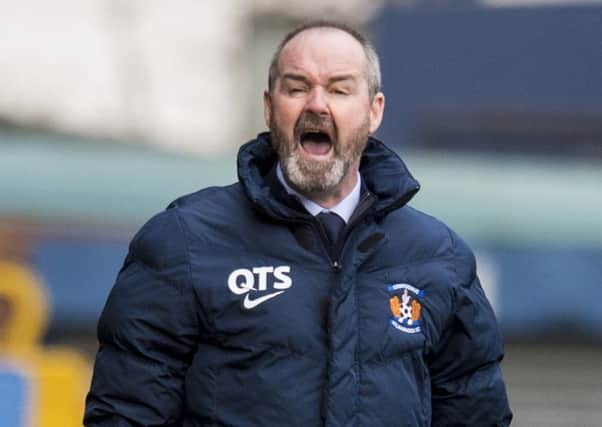 Steve Clarke has taken Kilmarnock from the bottom of the Premiership table to sixth place. Picture: SNS