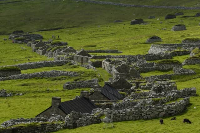 Hirta stands much as it was left by its last permanent residents in 1930. PIC: Toby William/TSPL.