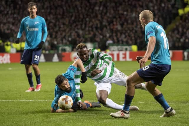 Celtic travel to Russia with a 1-0 advantage from the first leg. Picture: SNS