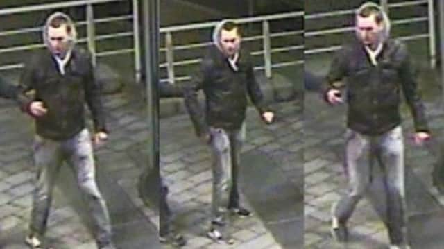 These CCTV images are the last confirmed sighting of missing Scot Liam Colgan