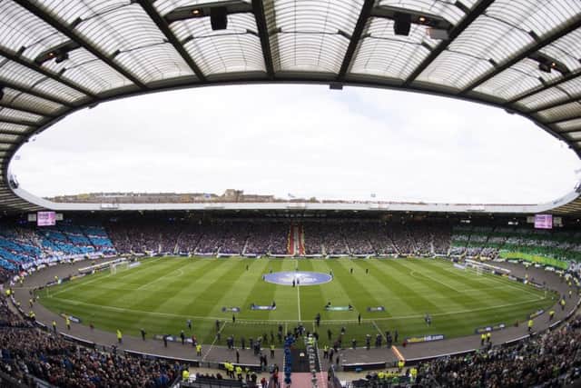 The future of Hampden Park is in doubt and the SFA have made the first move towards buying the ground. Picture: Ross Parker/SNS