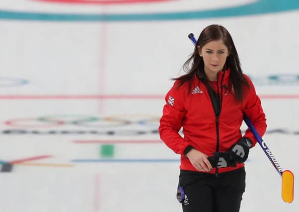 Eve Muirhead's curlers are the last medal hope for Great Britain. Picture: PA