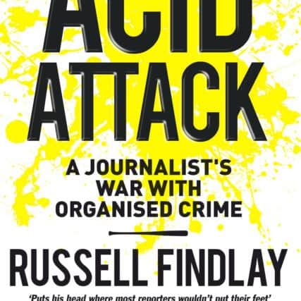 The cover of Russell Findlay's book