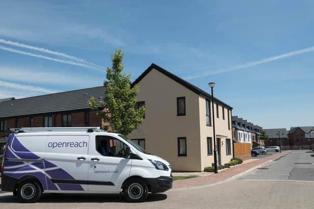 Openreach has now clocked up 118,500 in fines from the Scottish Road Works Commissioner. Picture: Openreach