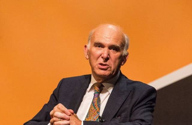 Lib Dem Party leader Vince Cable. Picture: SWNS