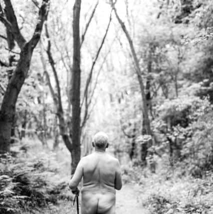 An image from Amelia Allen's book Naked Britain