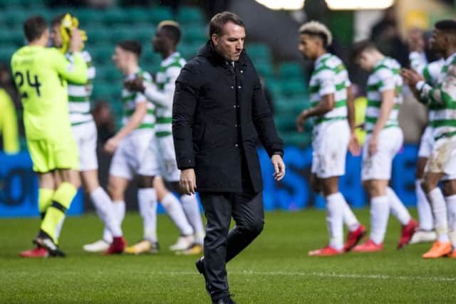 Celtic boss Brendan Rodgers. Picture: SNS