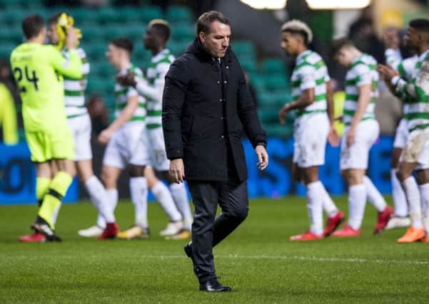 Celtic boss Brendan Rodgers. Picture: SNS