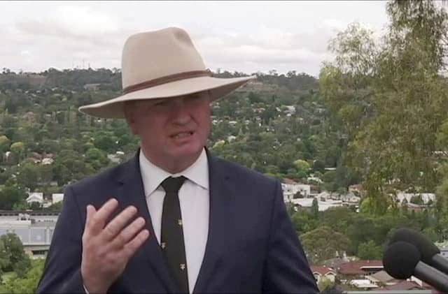 Barnaby Joyce. Picture: AP