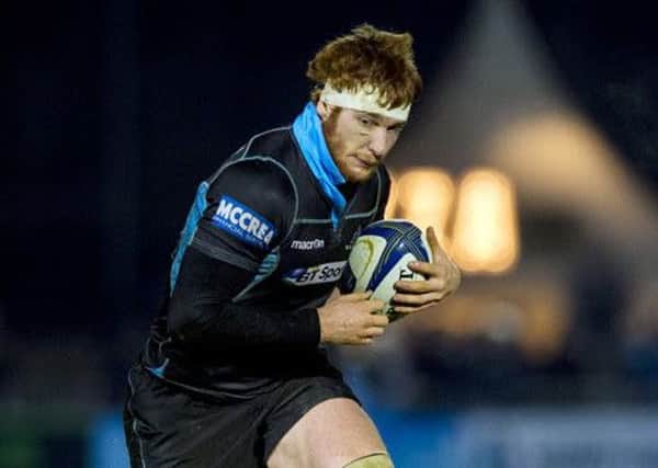 Rob Harley set a new appearances record for Glasgow Warriors. Picture: SNS
