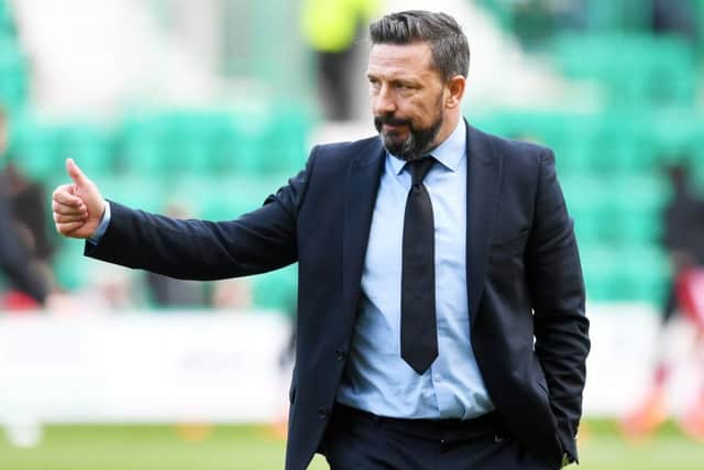 Derek McInnes admits that he's struggling to find a winning formula when Aberdeen face Celtic. Picture: Craig Williamson/SNS