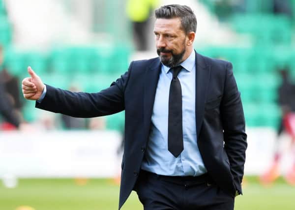 Derek McInnes admits that he's struggling to find a winning formula when Aberdeen face Celtic. Picture: Craig Williamson/SNS