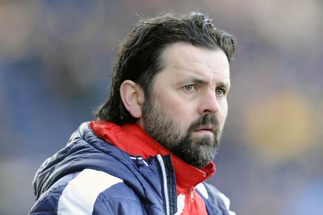 Falkirk manager Paul Hartley. Picture Michael Gillen