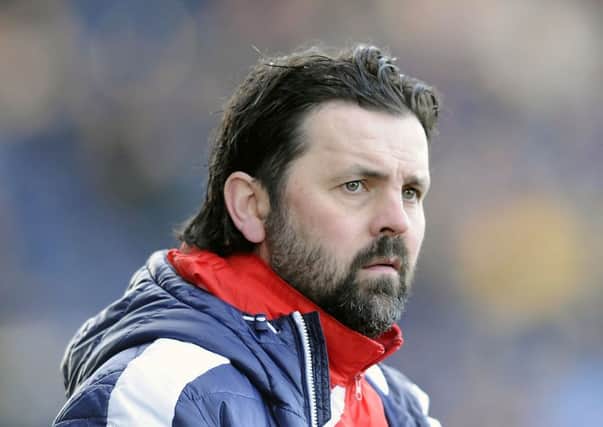 Falkirk manager Paul Hartley. Picture Michael Gillen