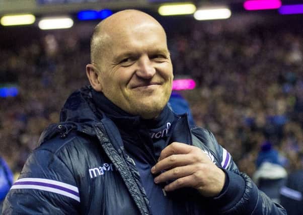 Scotland head coach Gregor Townsend at full time
