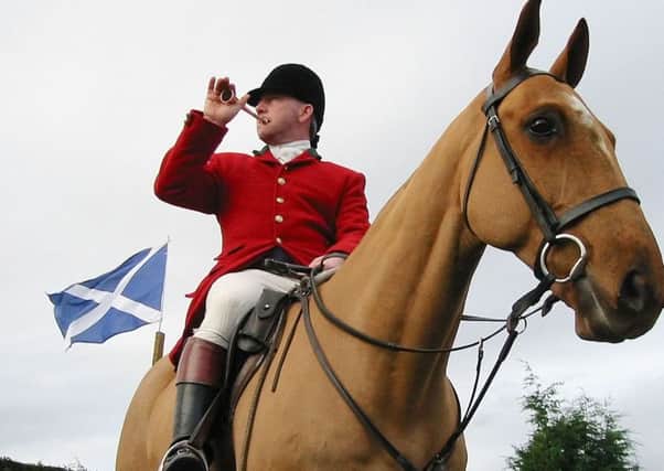 Celebrities have backed a campaign to ban fox hunting in Scotland. Picture; PA