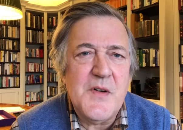 Stephen Fry has posted a video about Brexit on YouTube