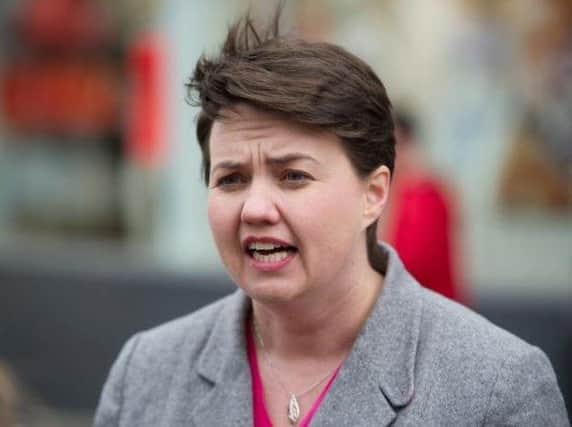 Scottish Conservative leader Ruth Davidson