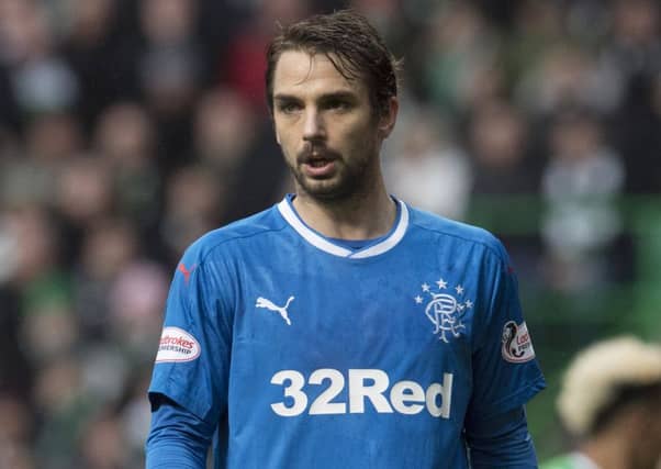 Niko Kranjcar's Rangers career has been blighted by injury. Picture: SNS Group