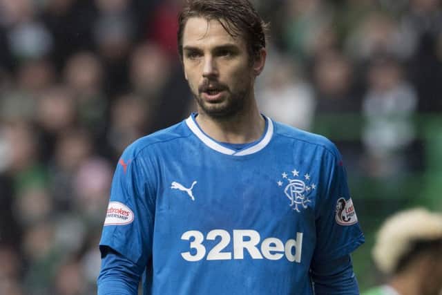Niko Kranjcar's Rangers career has been blighted by injury. Picture: SNS Group