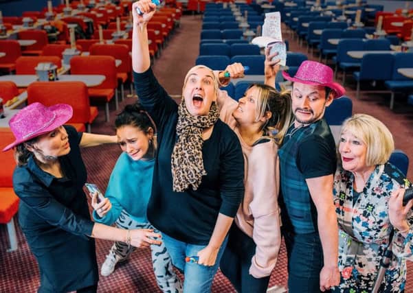 The cast of Bingo! includes Louise McCarthy (Daniella) of Scot Squad and Two Doors Down, Wendy Seager (Mary) who played Susan in Killing me Softly and featured in Still Game, Barbara Rafferty (Joanna), star of River City, Brave New World, Rab C Nesbitt and The Last King of Scotland, Jo Freer (Ruth) who starred in Dundee Rep's Sunshine on Leith as well as River City and Darren Brownlie (Donny) known from Dundee Rep's Witness for the Prosecution