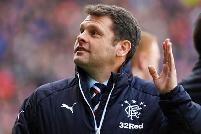Rangers manager Graeme Murty. Picture: SNS
