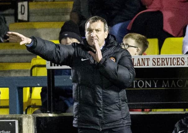 Dundee United manager Csaba Laszlo has rubbished talk that he has offered to resign and remains focused on reaching the play-offs. Picture: SNS.