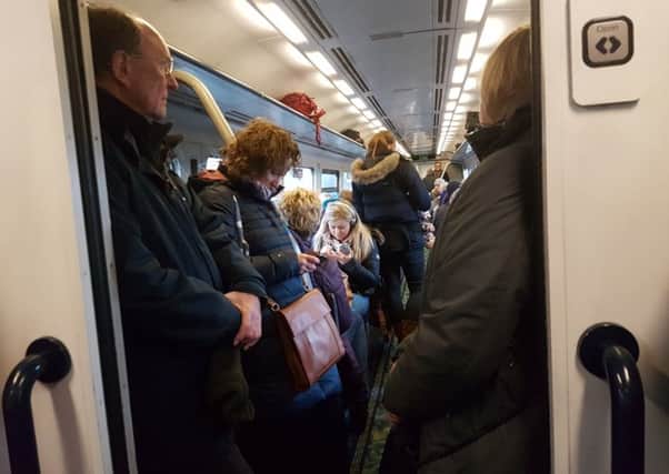 Some rush-hour ScotRail are now more packed than usual