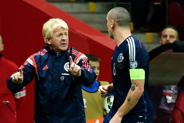 Scott Brown came out of international retirement the first time for his mentor, Gordon Strachan. Picture: Craig Williamson/SNS