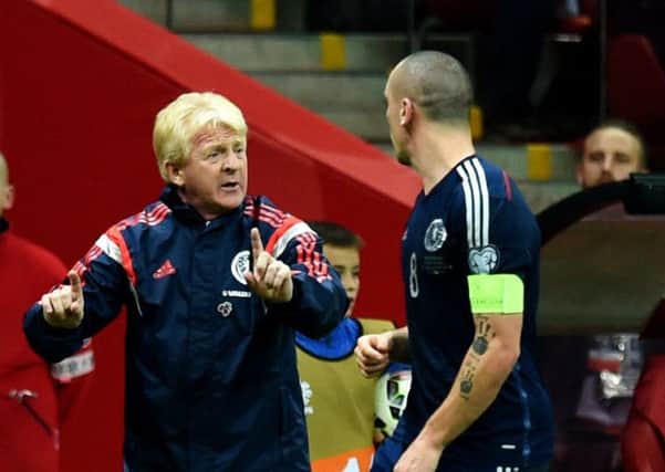 Scott Brown came out of international retirement the first time for his mentor, Gordon Strachan. Picture: Craig Williamson/SNS