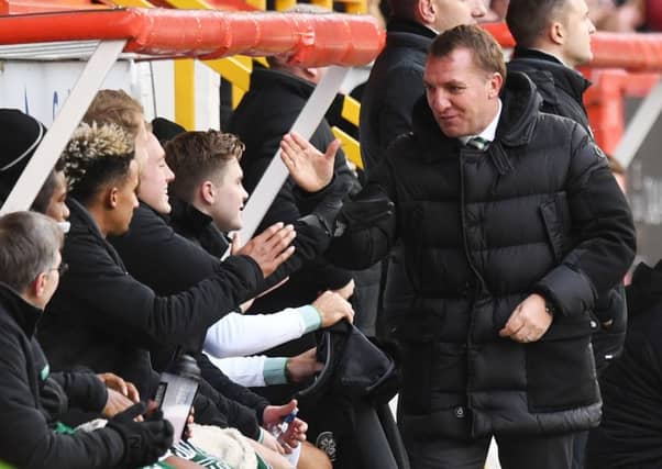 Celtic manager Brendan Rodgers. Picture: SNS