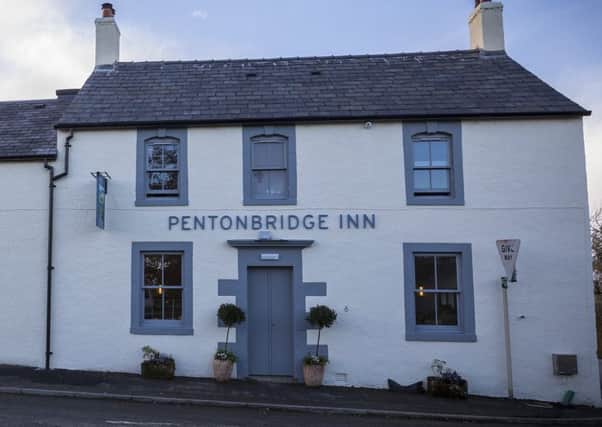 The Pentonbridge Inn has nine rooms, a cosy bar and a restaurant.