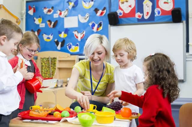 The childcare plans would require an additional 11,000 early years staff. Picture: Getty/iStockphoto