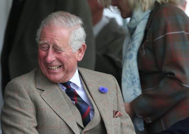 Prince Charles at the Braemar Gathering in Scotland