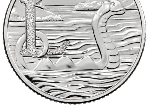 Loch Ness Monster

new 10p coin design. Picture: Royal Mint