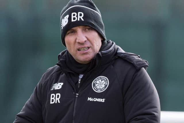 Brendan Rodgers has held initial talks with Scotland boss Alex McLeish: Picture: SNS
